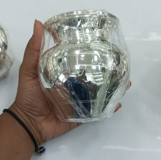 Pure Silver Kalash for Pooja Mandir – Lota with BIS Hallmark, Silver Kalasam for Gift in India, UK, USA, All Country