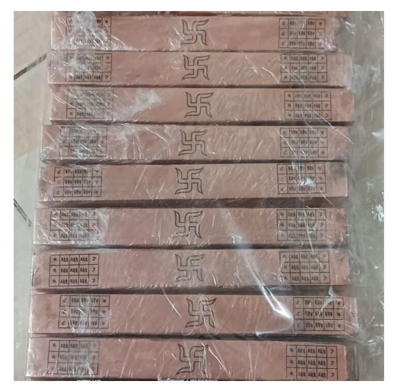 Geopathic Stress Neutralizer Copper Rod For Vastu, Space Clearing in India, UK, USA, All Country