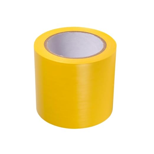 Yellow Colour Vastu Tape 4 Inch for Correction of Toilet and Entrance Vastu Dosh Remedy in India, UK, USA, All Country