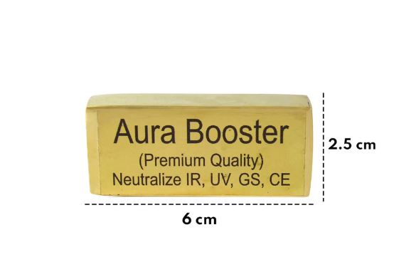 Brass vastu aura booster neutralize for Increase Positivity Energy (Color : Golden) in India, UK, USA, All Country