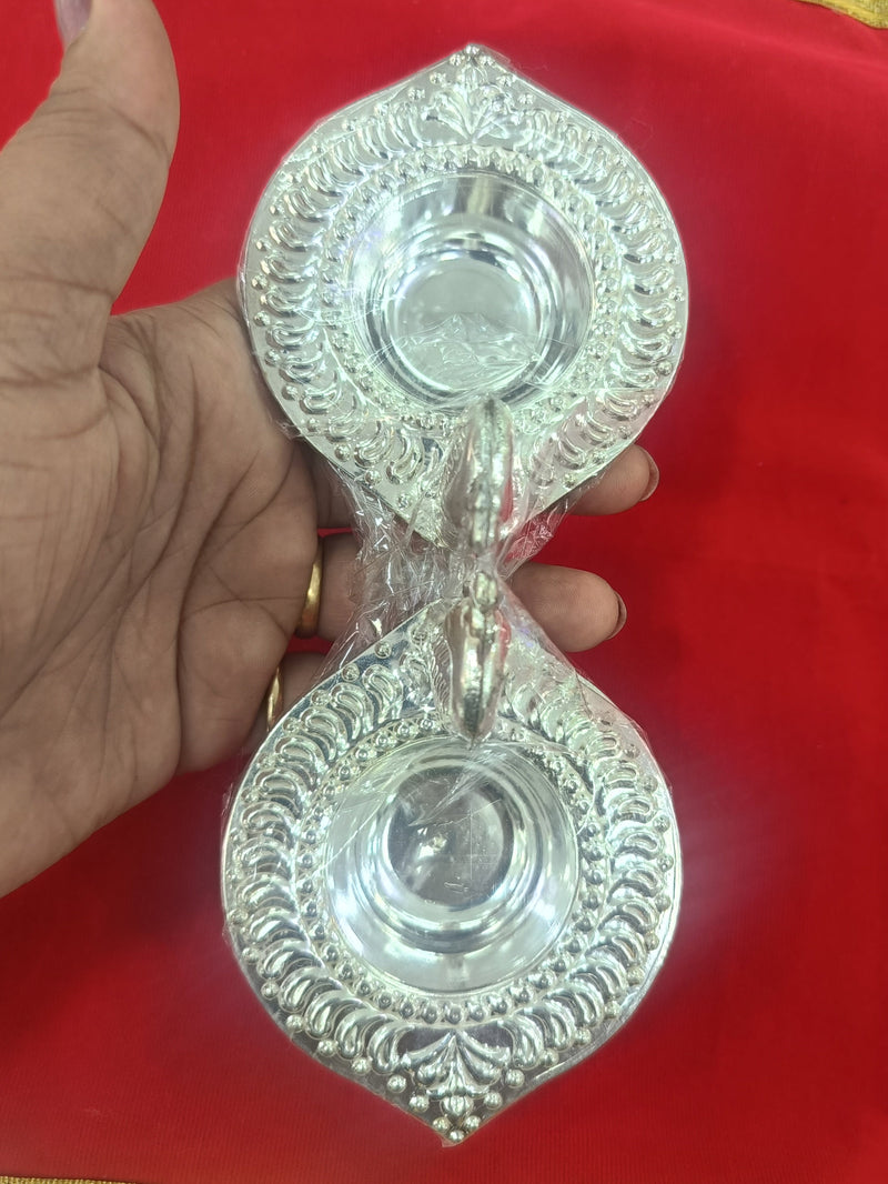 Peacock Design Haldi Kumkum Containers in Pure Silver in India, UK, USA, All Country