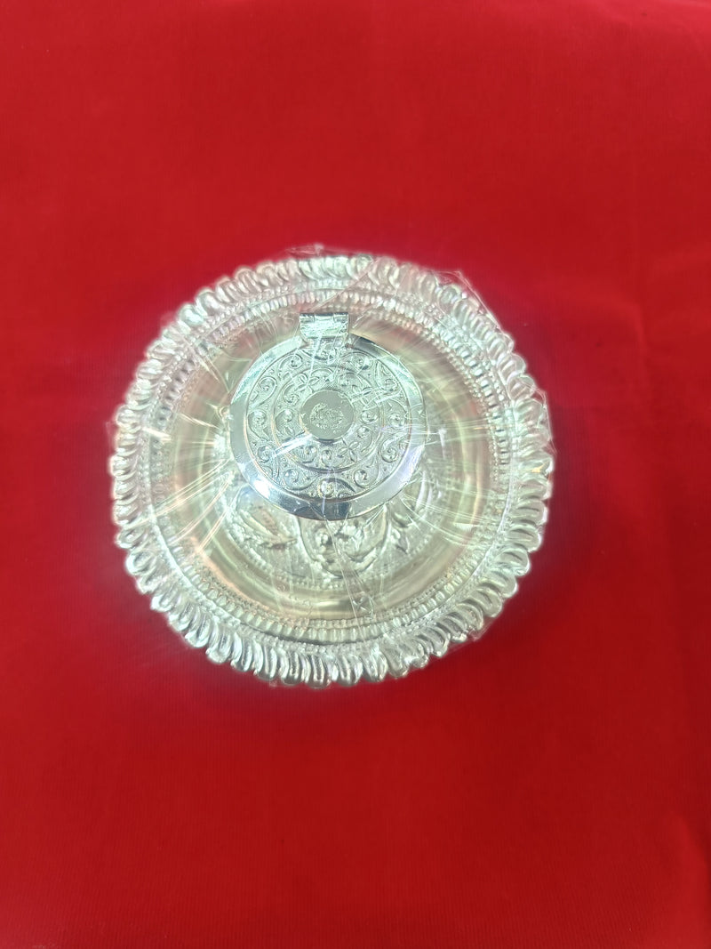 Round Shape Silver Attar Dani in India, UK, USA, All Country