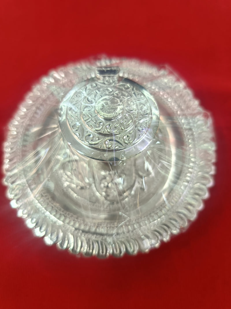Round Shape Silver Attar Dani in India, UK, USA, All Country