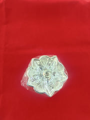 Pure Silver Peacock Design Diya for Home Temple in India, UK, USA, All Country