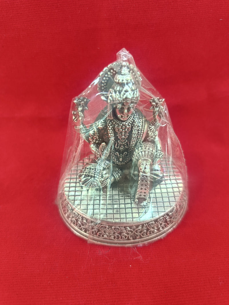 Silver Laxmi Idol for Home Temple in India, UK, USA, All Country