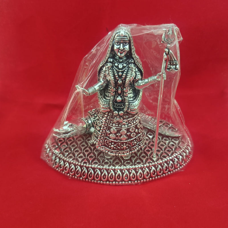 Mata Khodiyar Statue for Home Temple in Silver in India, UK, USA, All Country
