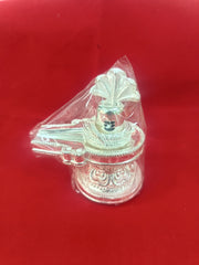 Silver Shivling With Sheshnag for Home Temple in India, UK, USA, All Country