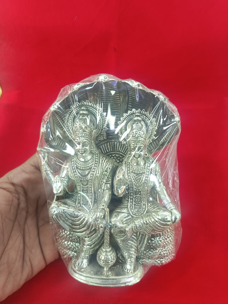 Silver Laxmi Narayan with Sheshnag in India, UK, USA, All Country