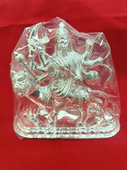 Goddess Durga Idol in Silver| Durga Maa in India, UK, USA, All Country