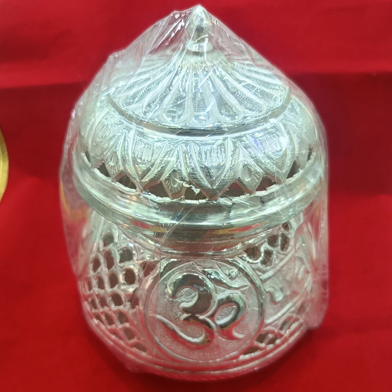 Navratri Durga Mata Garba pot In Pure Silver in India, UK, USA, All Country