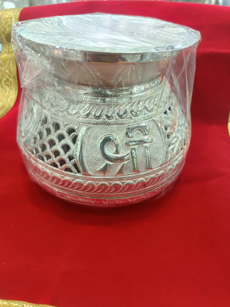 Navratri Durga Mata Garba Pot in Pure Silver | Kalash Garba Ghada in India, UK, USA, All Country