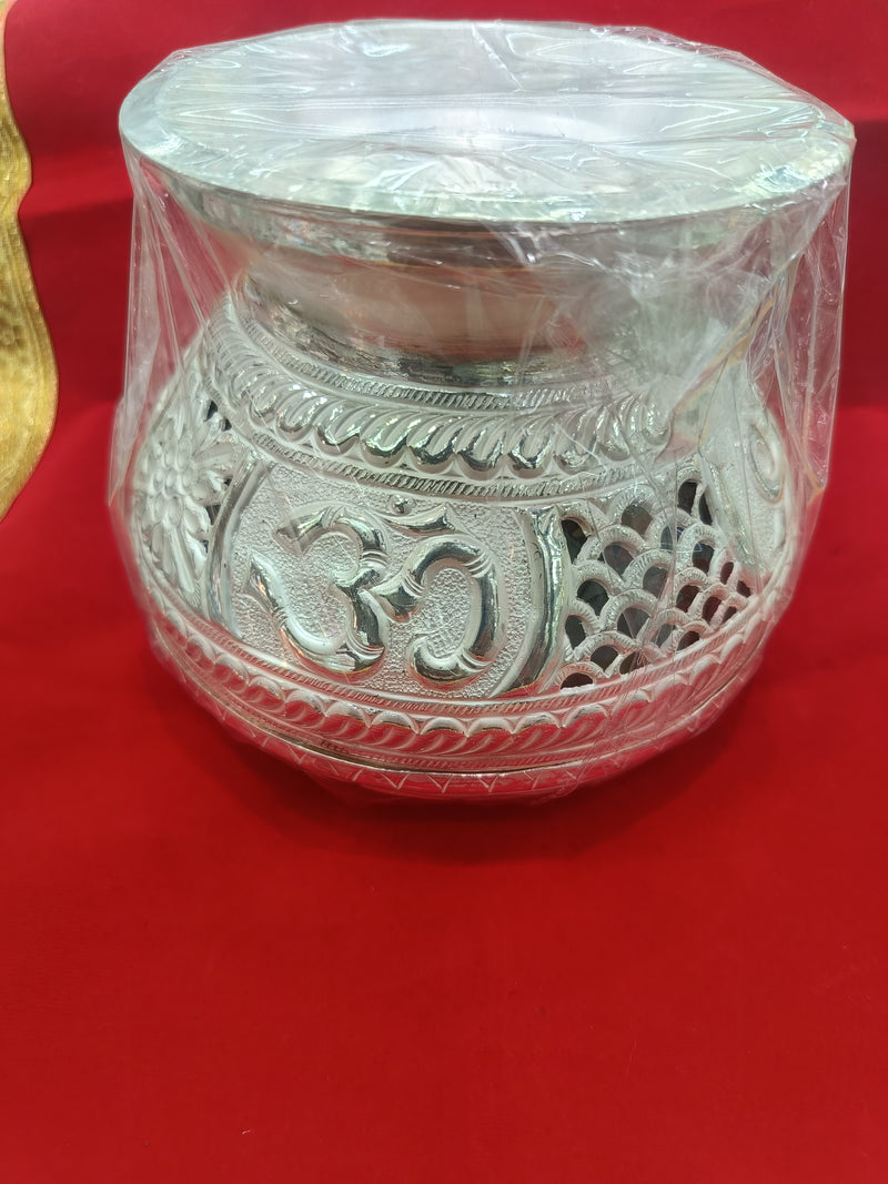 Navratri Durga Mata Garba Pot in Pure Silver | Kalash Garba Ghada in India, UK, USA, All Country