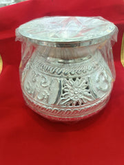 Navratri Durga Mata Garba Pot in Pure Silver | Kalash Garba Ghada in India, UK, USA, All Country