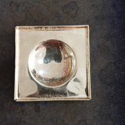Pure Silver Shree Yantra Dome Shaped – 3 Inches, for Prosperity and Wealth at Home, Office, Business in India, UK, USA, All Country