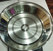 999 Fine Pure Silver Handmade solid Plan Silver Tarbhana/Silver Tamhan Thali for Home Mandir in India, UK, USA, All Country