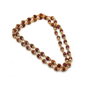 5 Mukhi Panchmukhi Gold Plated Rudraksha Mala in India, UK, USA, All Country
