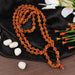 5 Face Punchmukhi Rudraksha mala in silver wire in India, UK, USA, All Country