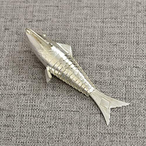 Pure Silver Fish for Home Mandir, Silver Fish for Vastu, Gift Items, Housewarming Gift in India, UK, USA, All Country