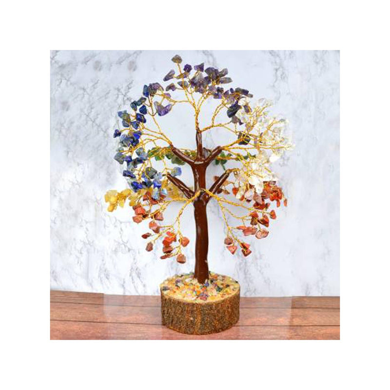 Natural Crystal 7 Chakra Tree in India, UK, USA, All Country
