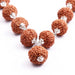 10 Face Indonesian Rudraksha Beads Mala in Pure Silver in India, UK, USA, All Country