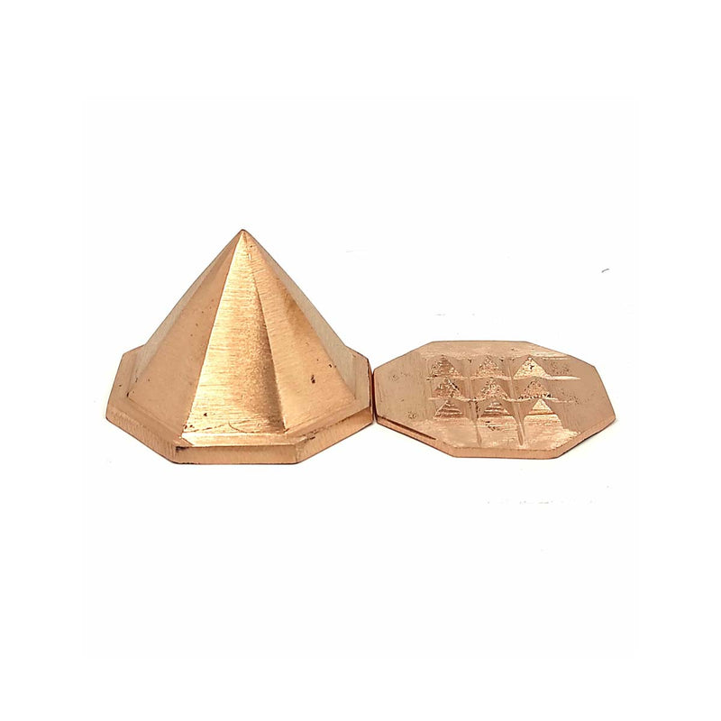 Asthakon Octagonal Copper Pyramid Brahmasthan Center in India, UK, USA, All Country