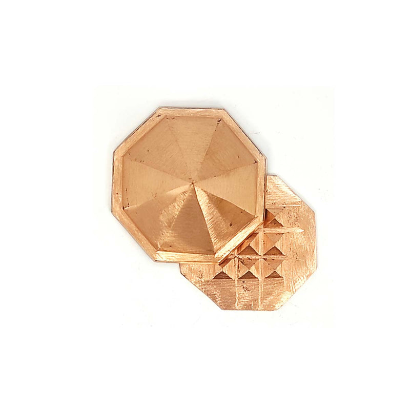 Asthakon Octagonal Copper Pyramid Brahmasthan Center in India, UK, USA, All Country