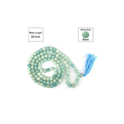Amazonite Round Beads Mala in India, UK, USA, All Country