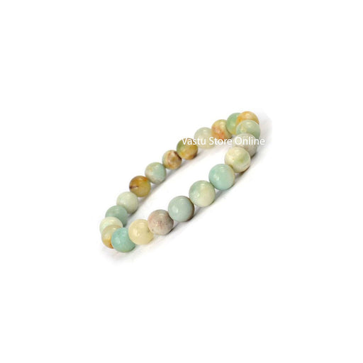 Amazonite Round Crystal Bracelet in India, UK, USA, All Country