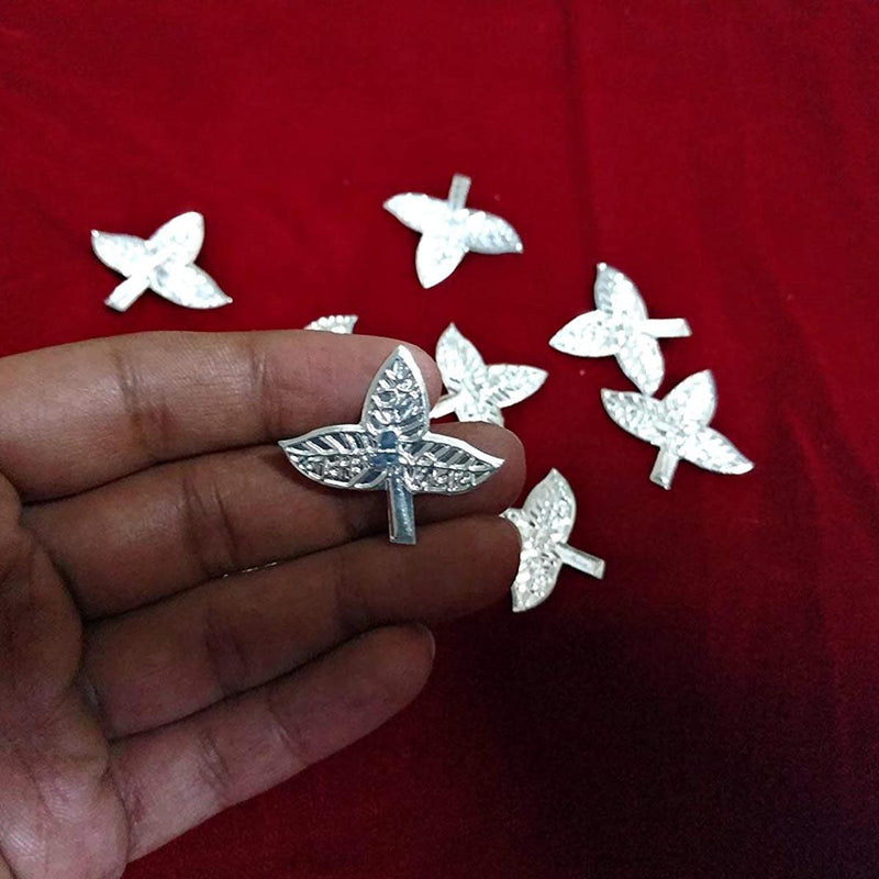 Belpatra in Sterling Silver for Offering to Lord Shiva in India, UK, USA, All Country