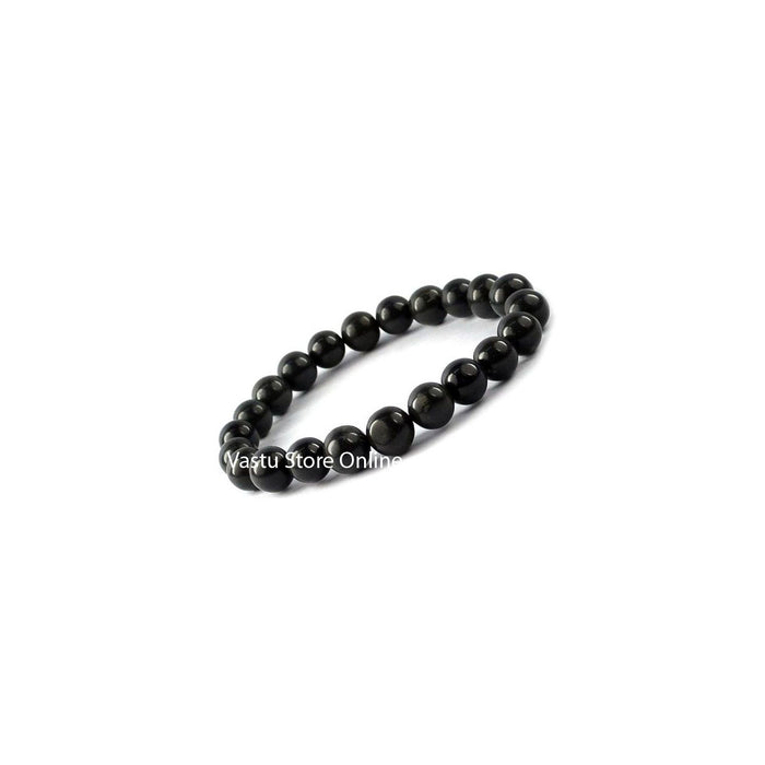 Black Agate Round Crystal Bracelet in India, UK, USA, All Country