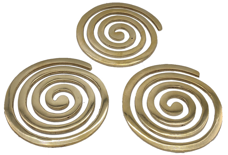 Brass Helix Vastu Remedies for North West Vastu Dosh Defects 3 Piece in India, UK, USA, All Country