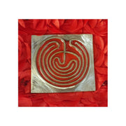 Brass Round Labyrinth Yantra Remove Negativity and Promote Positive Energy in India, UK, USA, All Country