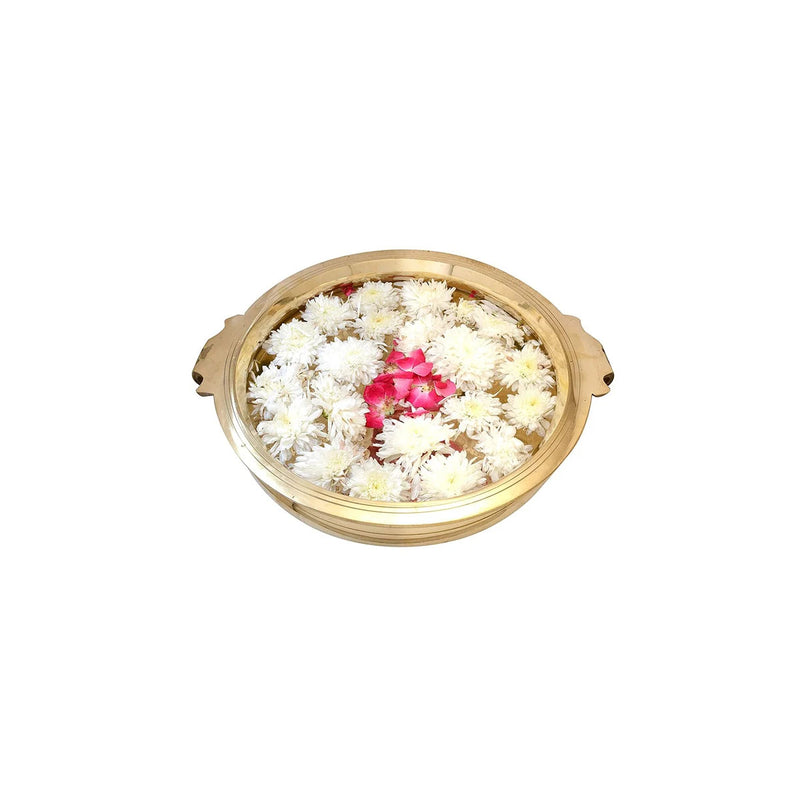 Brass Traditional Bowl Showpiece, Standard, Natural Brass, Golden Yellow in India, UK, USA, All Country