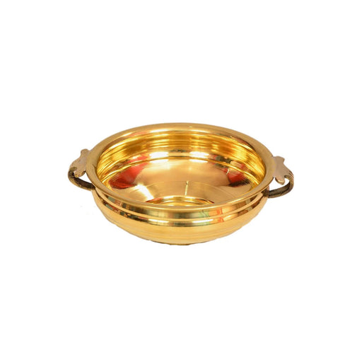 Brass Traditional Bowl Showpiece, Standard, Natural Brass, Golden Yellow in India, UK, USA, All Country