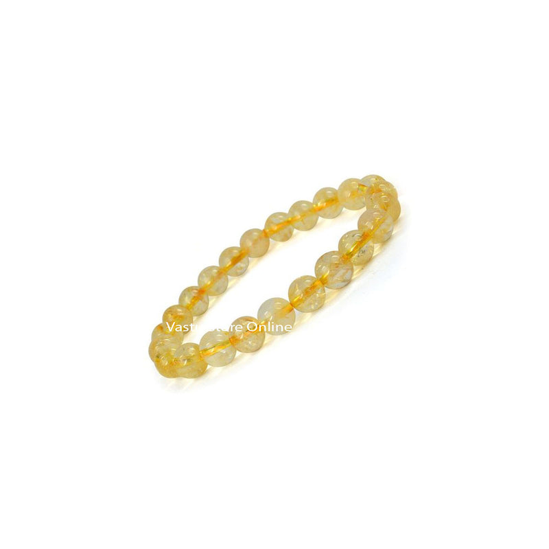 Citrine Round Crystal Bracelet in India, UK, USA, All Country