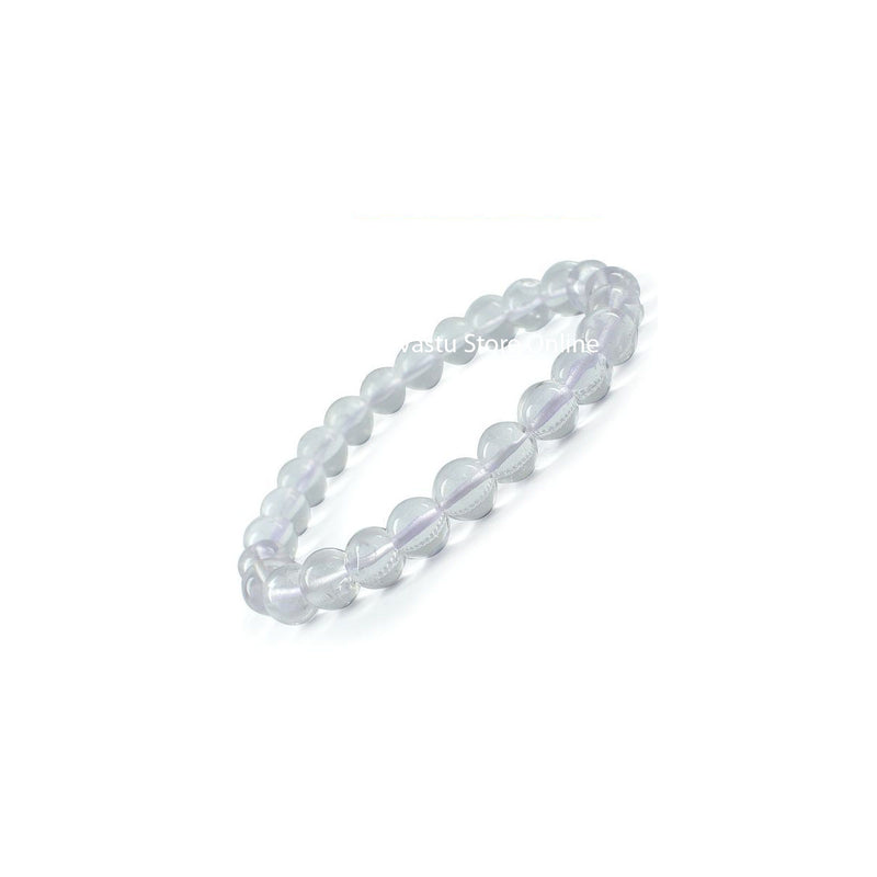 Clear Quartz Round Crystal Bracelet in India, UK, USA, All Country