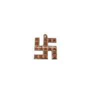 Copper Swastik Pyramid Vastu Remedies for Home, Office & Factory 1.5 Inch in India, UK, USA, All Country