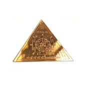 Copper Vastu Dosh Nivaran Pyramid Yantra for Home, Office Temple to keep in North-East for Prosperity in India, UK, USA, All Country