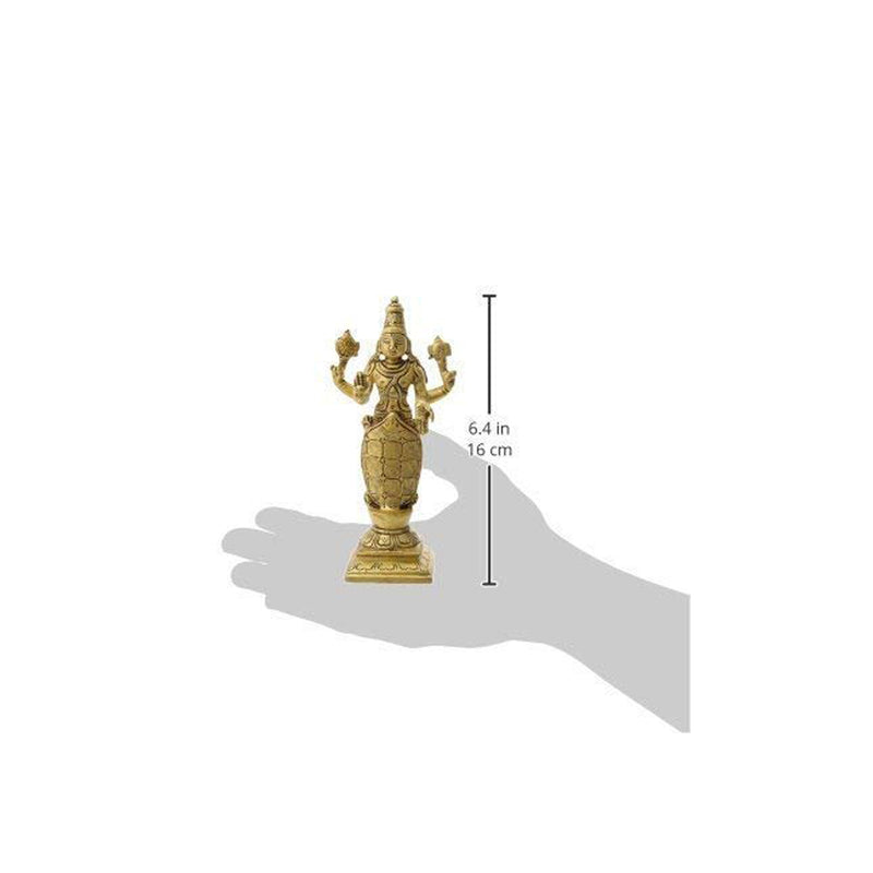 Brass Dashavatara of Lord Vishnu Statues Ten Incarnations Avatars Idol Murti for Mandir Puja Temple in India, UK, USA, All Country