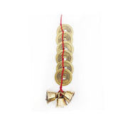 Feng Shui Vastu Lucky Hanging 3 Bell 6 Chinese Coins Main Entrance Door Hanging in India, UK, USA, All Country