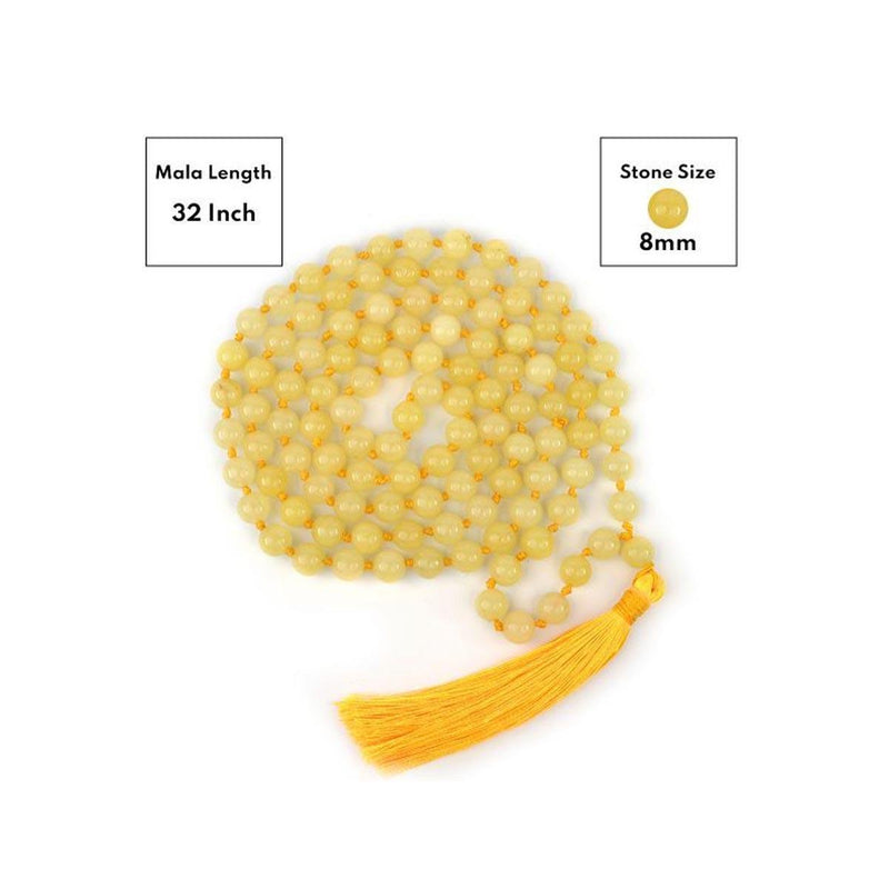 Golden Quartz Round Bead Mala in India, UK, USA, All Country