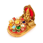 Shri Dhanvarsha Kuber Yantra Chowki In Brass in India, UK, USA, All Country