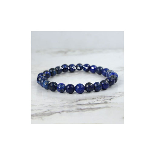 Lapis Lazuli Round Crystal Bracelet in India, UK, USA, All Country