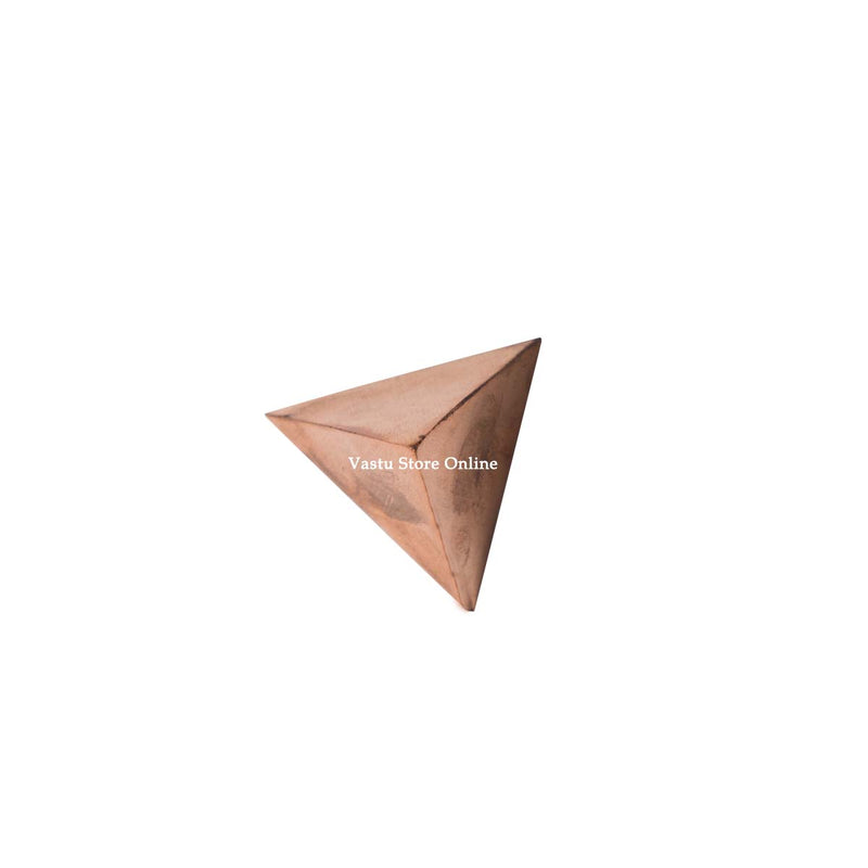 Copper Pyramid Vastu Energy for South East Vastu Dosh Defects- Triangle Shape in India, UK, USA, All Country