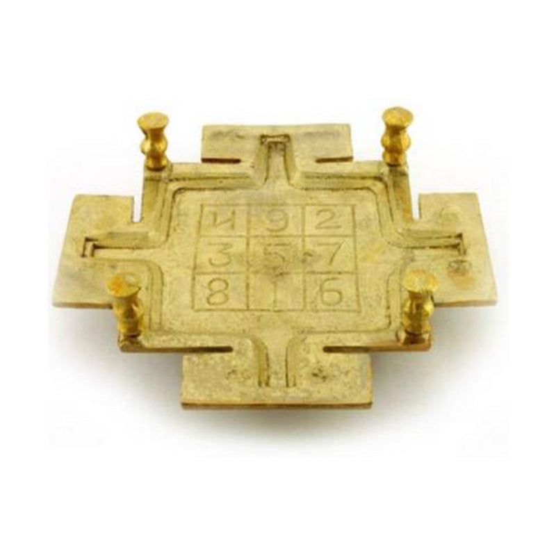 Sampurna Maha Lakshmi Yantra Chowki In Brass in India, UK, USA, All Country