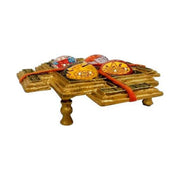 Sampurna Maha Lakshmi Yantra Chowki In Brass in India, UK, USA, All Country
