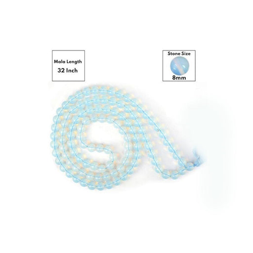 Opalite Round Beads Mala in India, UK, USA, All Country