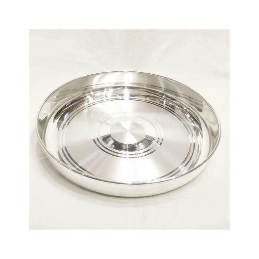 99.9% Pure Silver Handmade solid Plan Silver Thali, Plate Tray in India, UK, USA, All Country
