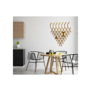 Saraswati Yantra Metal Decor ( 24 x 24 inches) in India, UK, USA, All Country