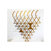Saraswati Yantra Metal Decor ( 24 x 24 inches) in India, UK, USA, All Country